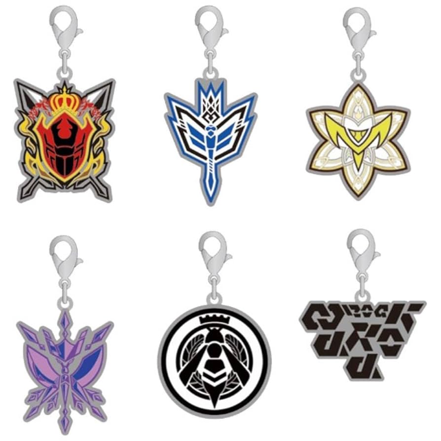 6点セット　キングダム　チャームコレクション KINGDOM HEARTS - Metal Charm - Charm Collection (ラヴィアン